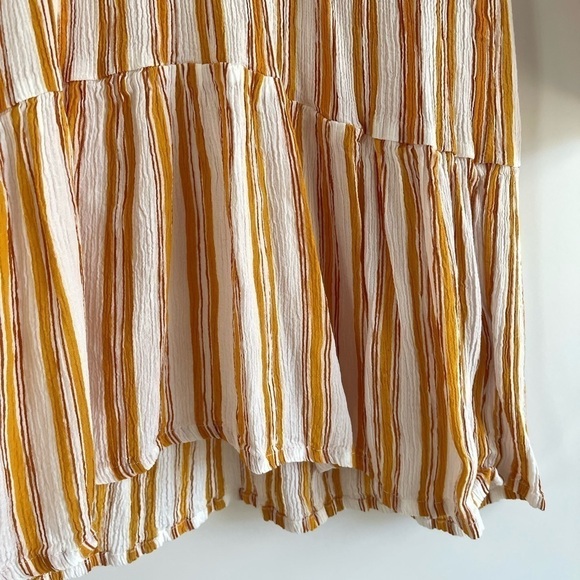 Faithfull The Brand Le Gallion Dress in Azure Stripe - US 4 - Picture 5 of 8